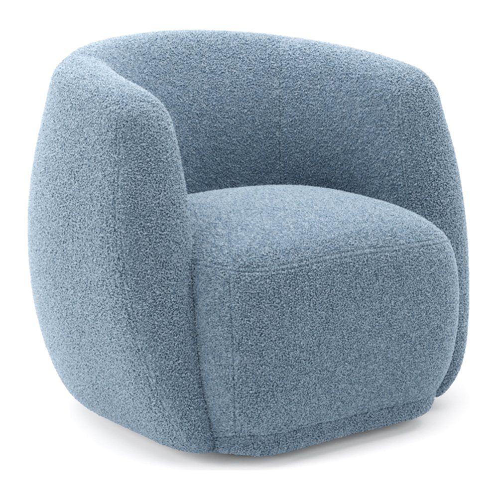Barnes sherpa tub chair in Bluebell