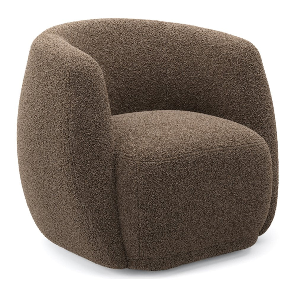 Barnes sherpa tub chair in Syrup