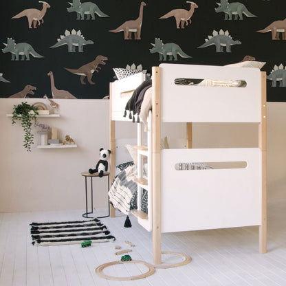 bunk beds natural white