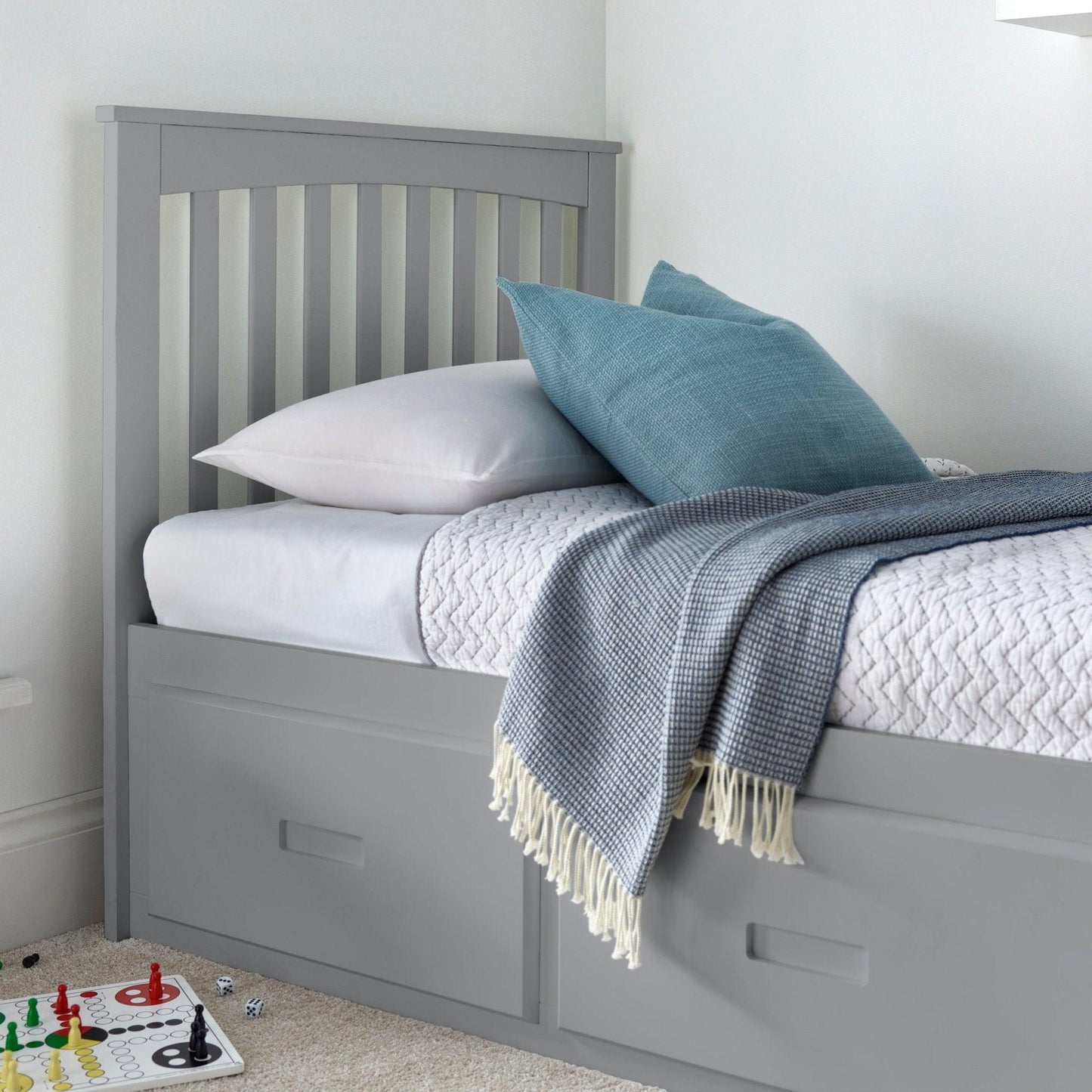 The Quest Wooden 3 Drawer Bed - Millie & Jones