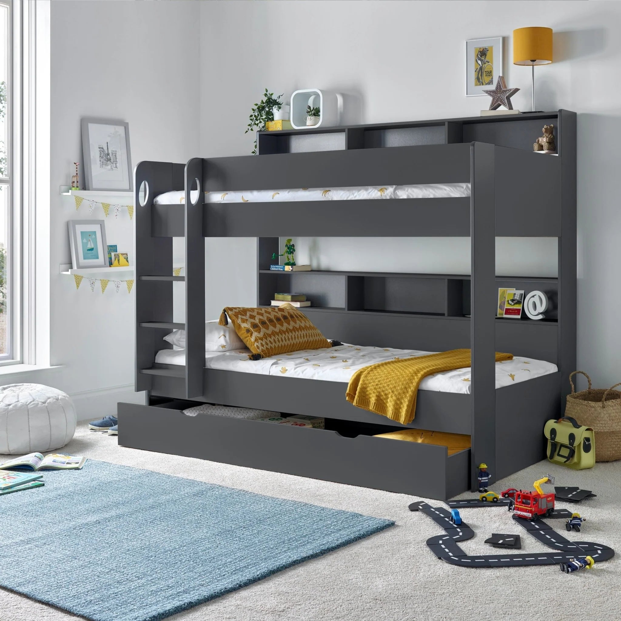 Oliver Storage Bunk Bed with optional Trundle - Hover