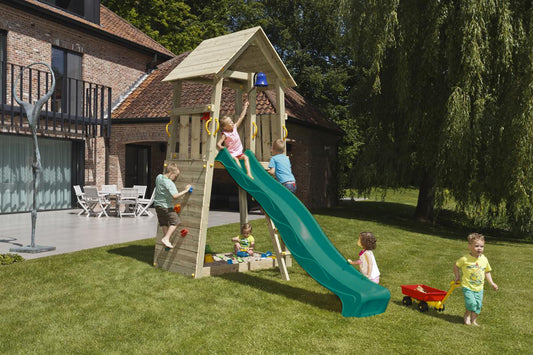 2. 'BELVEDERE' (2x Entries) with Slide, Sandpit & 2x Entries