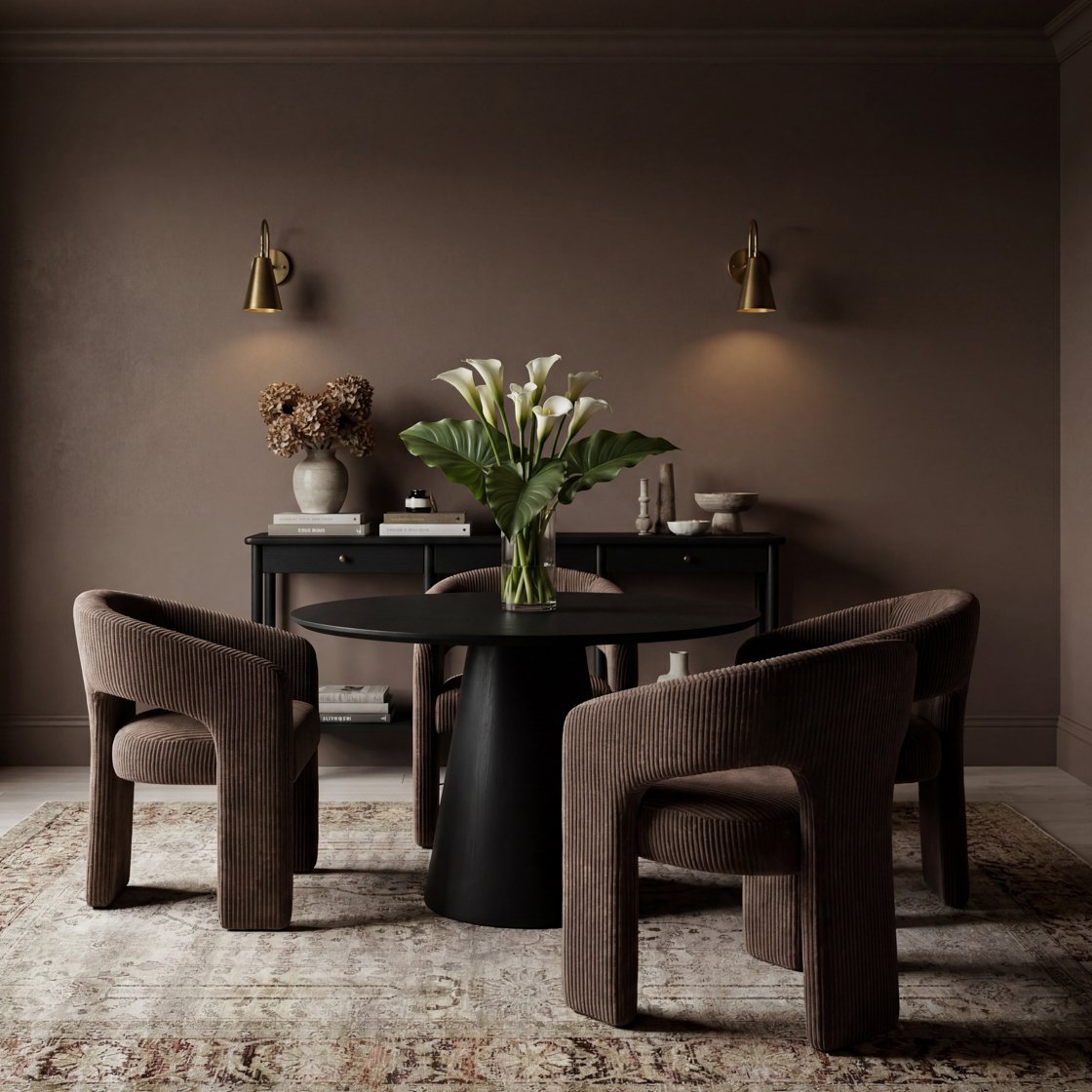 Bibury curved back dining chair