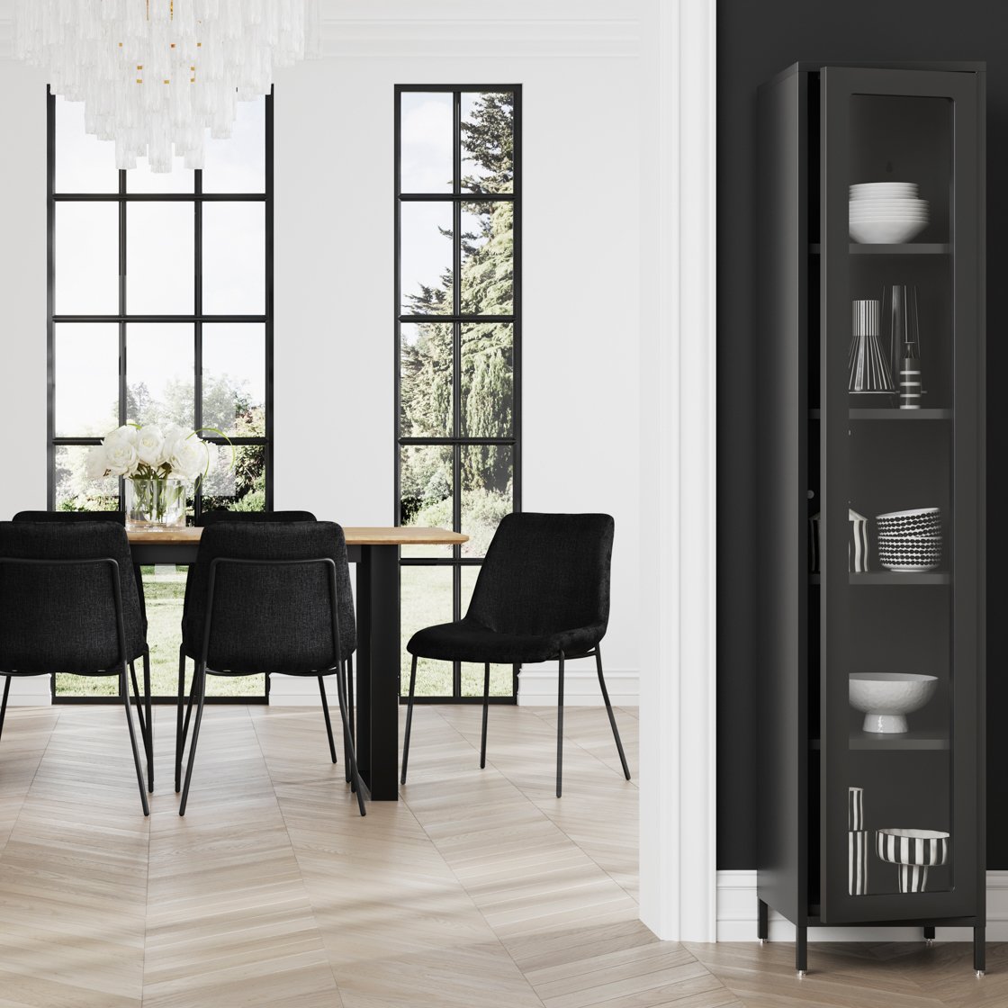 Bigbury steel display unit