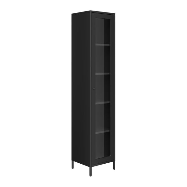 Bigbury steel display unit in Black