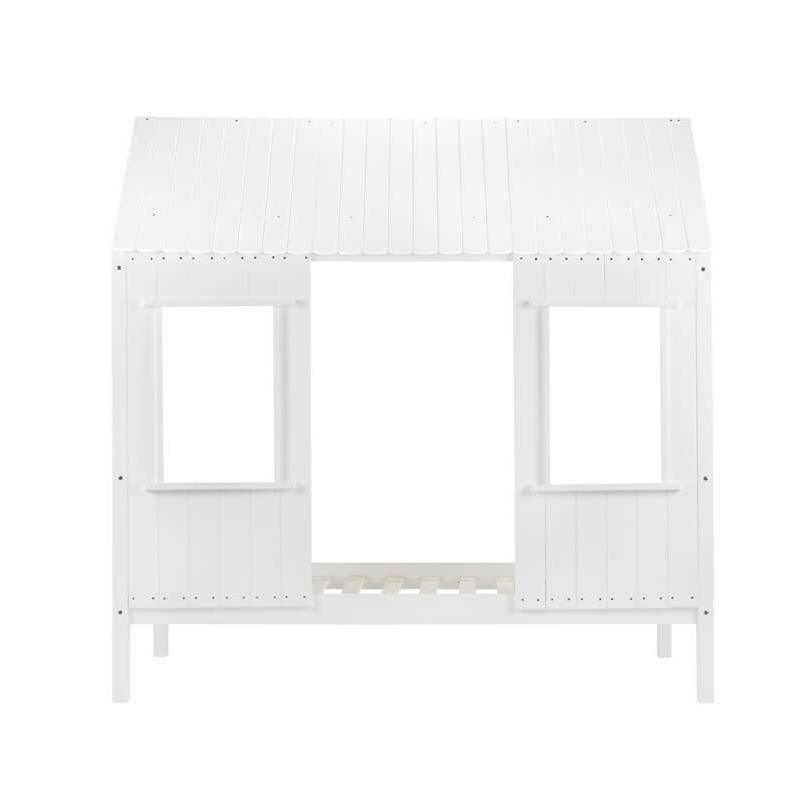 Treehouse Wooden White Toddler Bed - Millie & Jones
