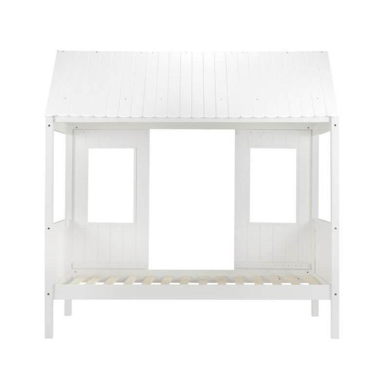 Treehouse Wooden White Toddler Bed - Millie & Jones