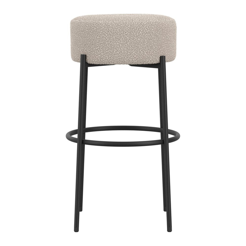 Bledington boucle counter stool