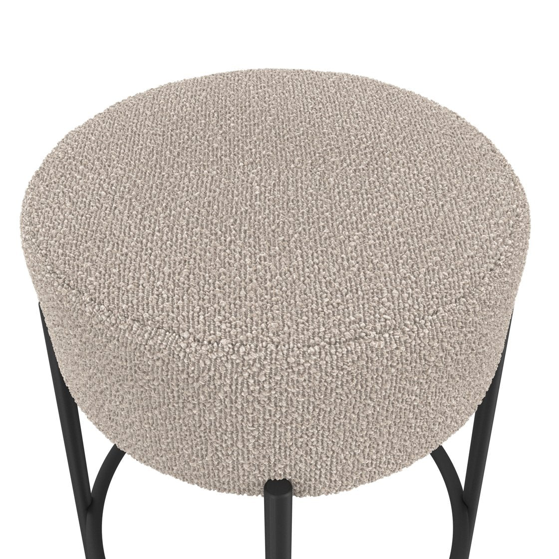 Bledington boucle counter stool