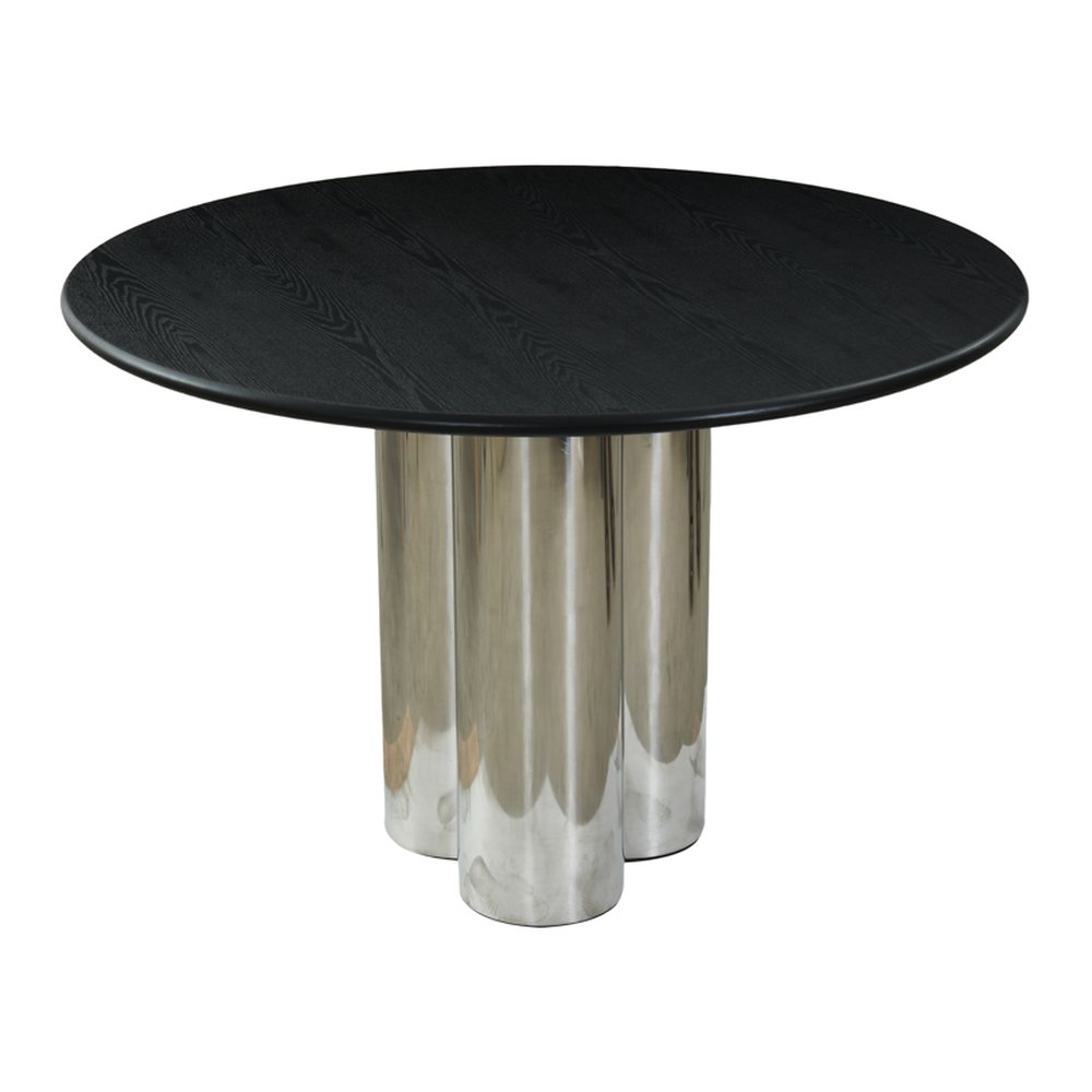Bosham round dining table with pillar base