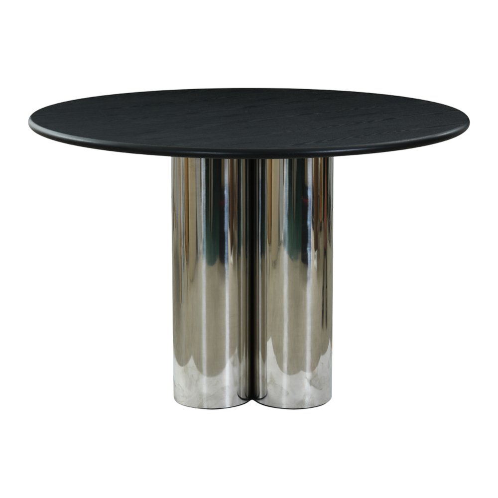 Bosham round dining table with pillar base
