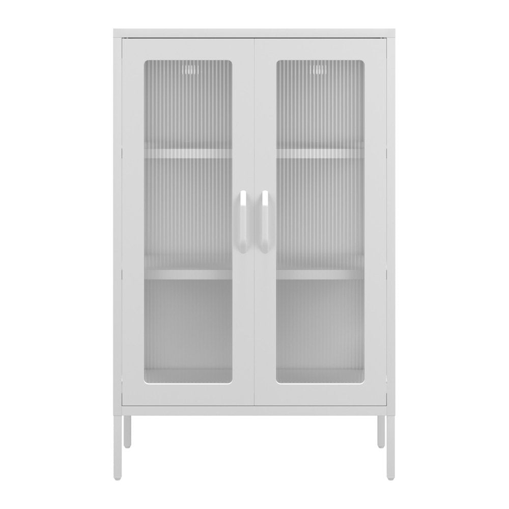 Branscombe reeded glass storage unit