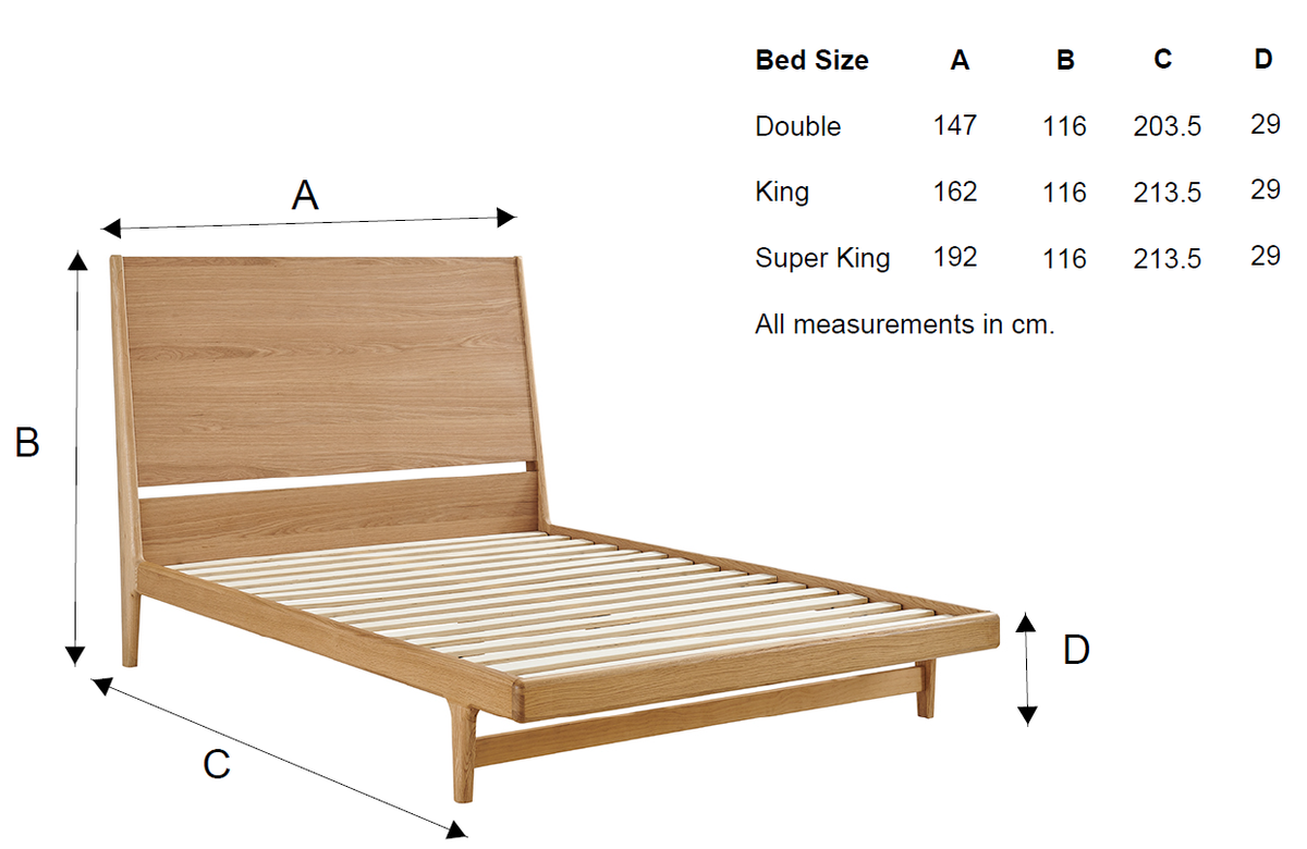 Briarwick Oak Panel Bed Frame in Oak – product view 7
