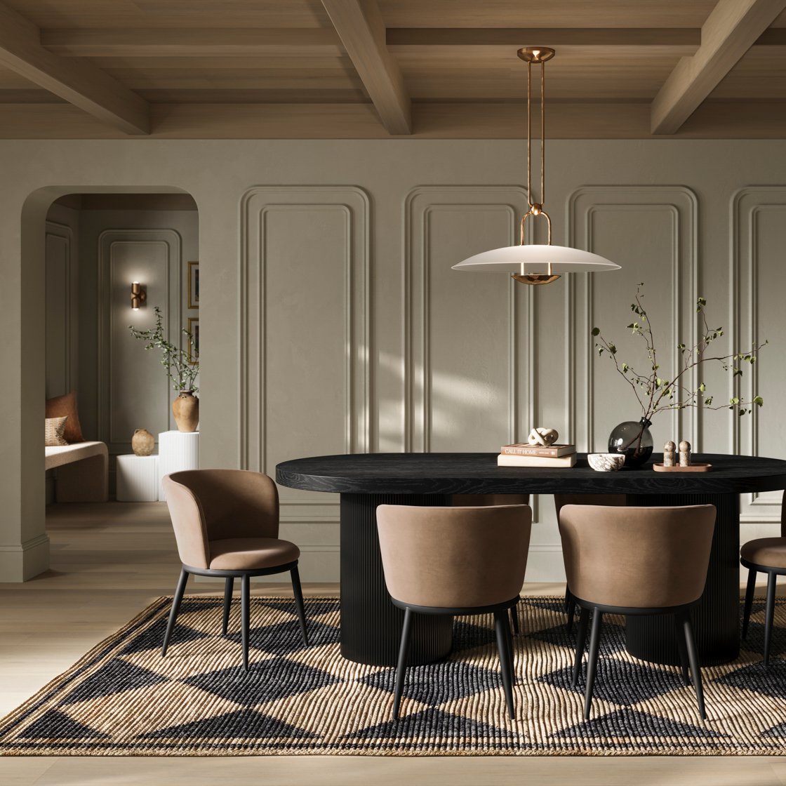 Broadway upholstered dining chairs