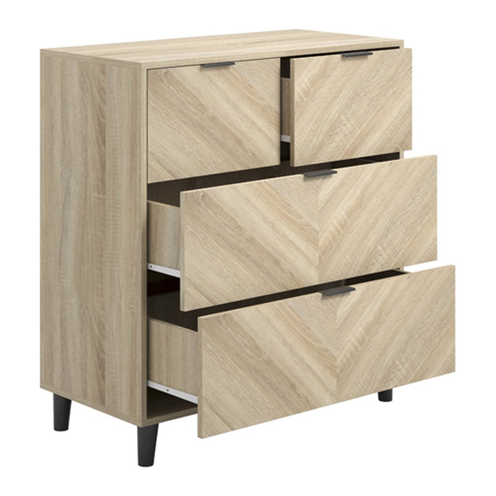 Burnham retro chest of drawers
