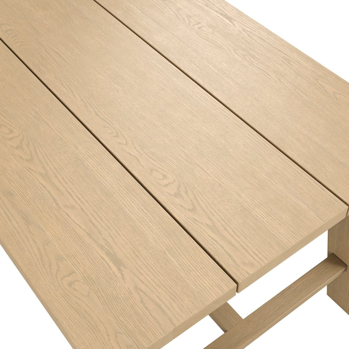Burwash wood veneer dining table