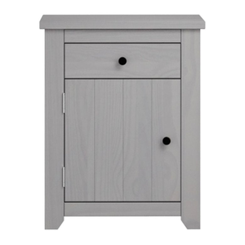 Castle washed wood bedside table