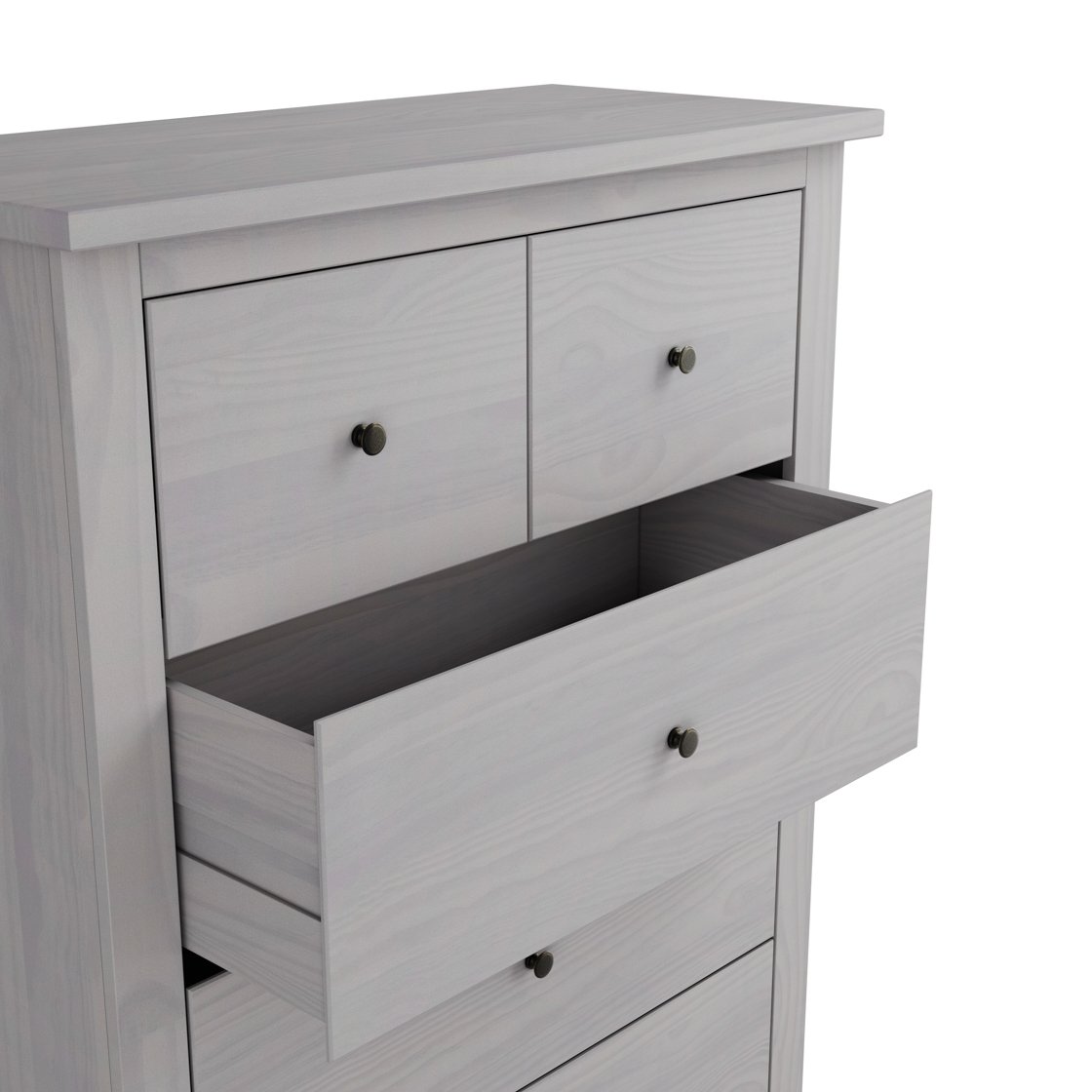 Castle washed wood chest of drawers