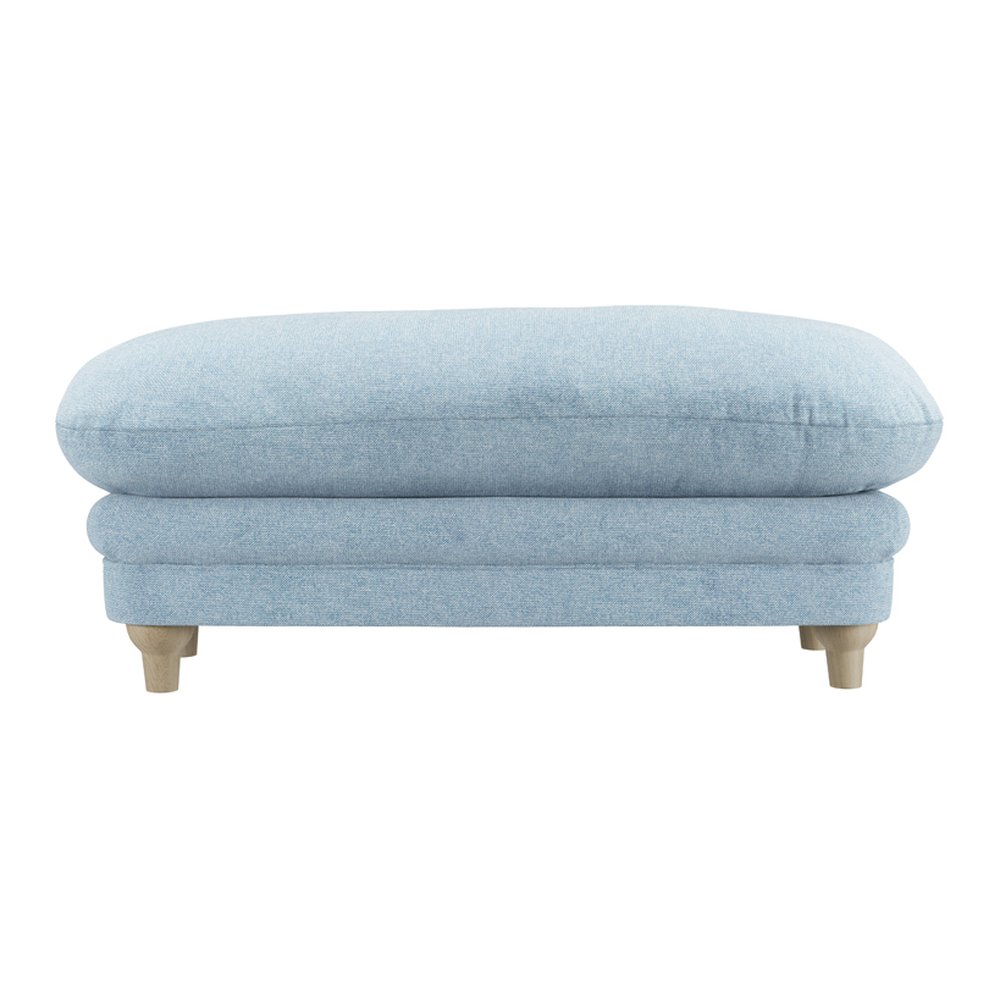 Chalcot chenille footstool