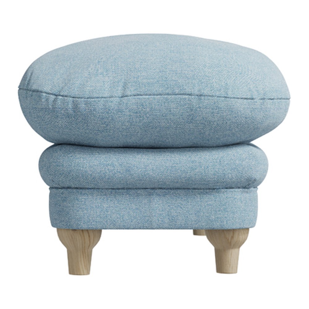 Chalcot chenille footstool