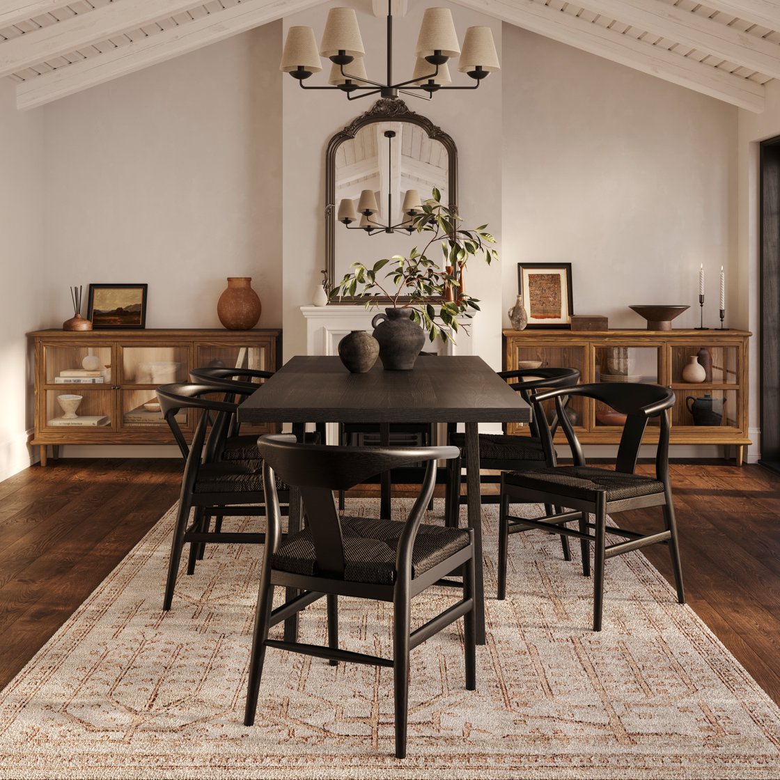 Charlbury rattan effect dining chairs