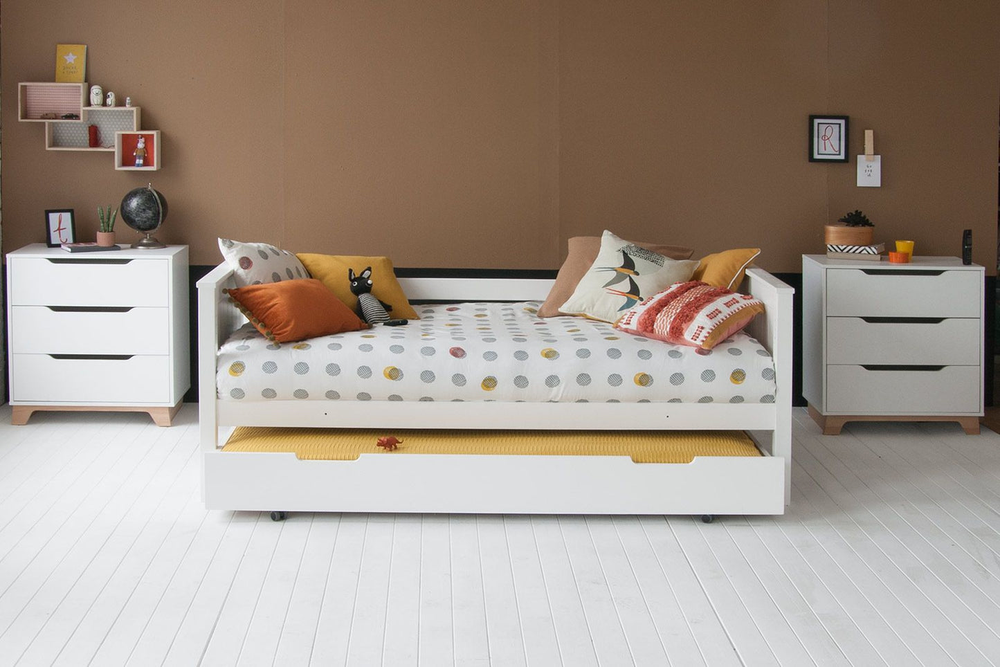 Classic Beech Detachable Bunk Beds with optional Trundle