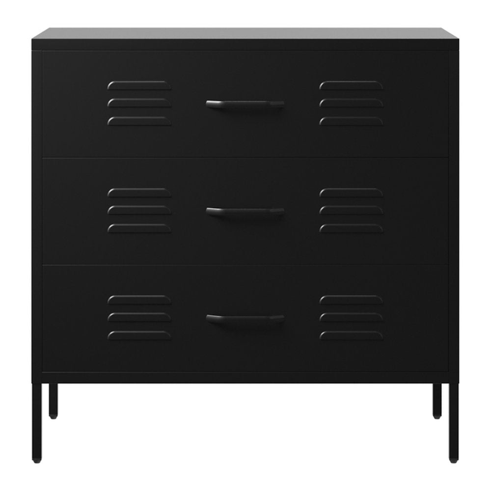 Cley locker style chest of drawers