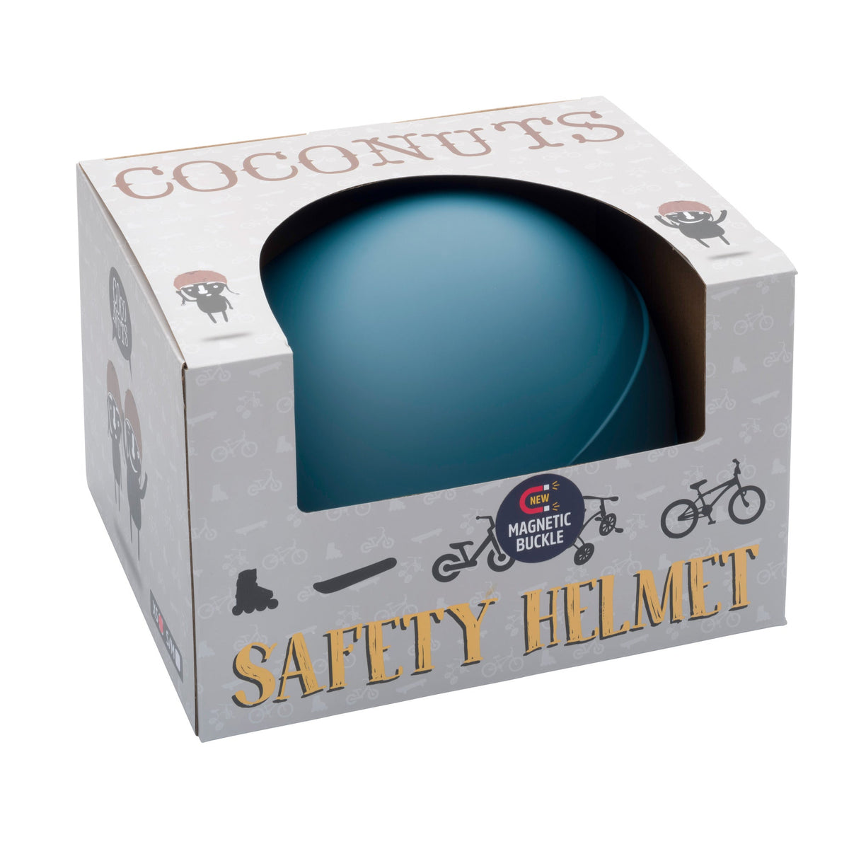 CoConuts kids helmet in its box