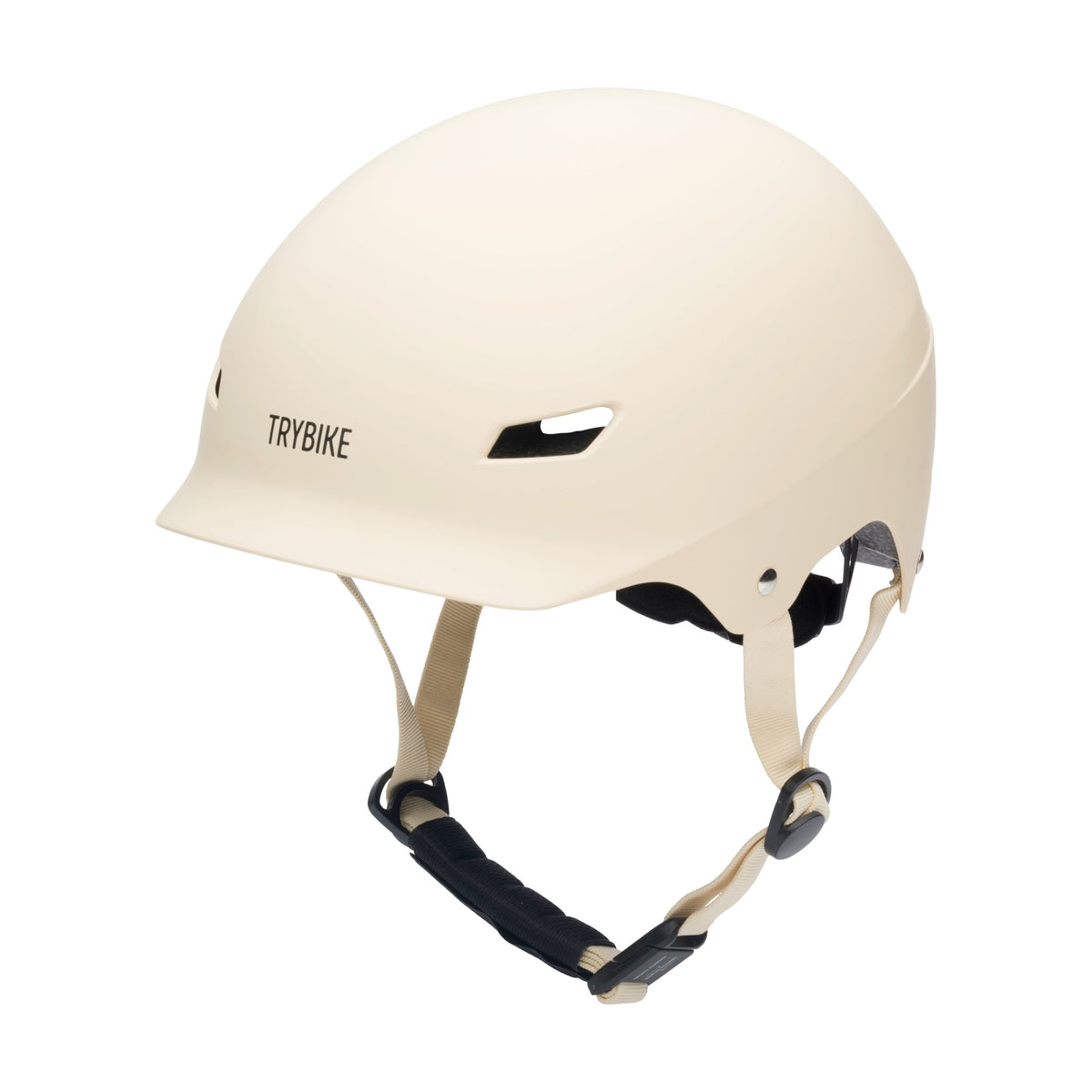CoConuts kids helmet in Matt Cream, Small/Medium
