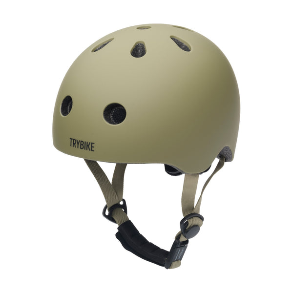 CoConuts kids helmet in Matt Green, Extra Small