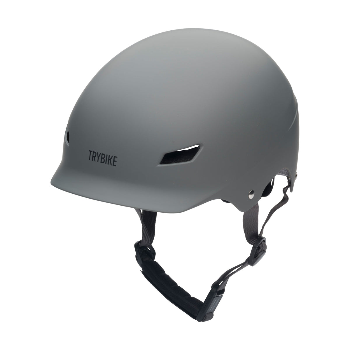 CoConuts kids helmet in Matt Grey, Small/Medium