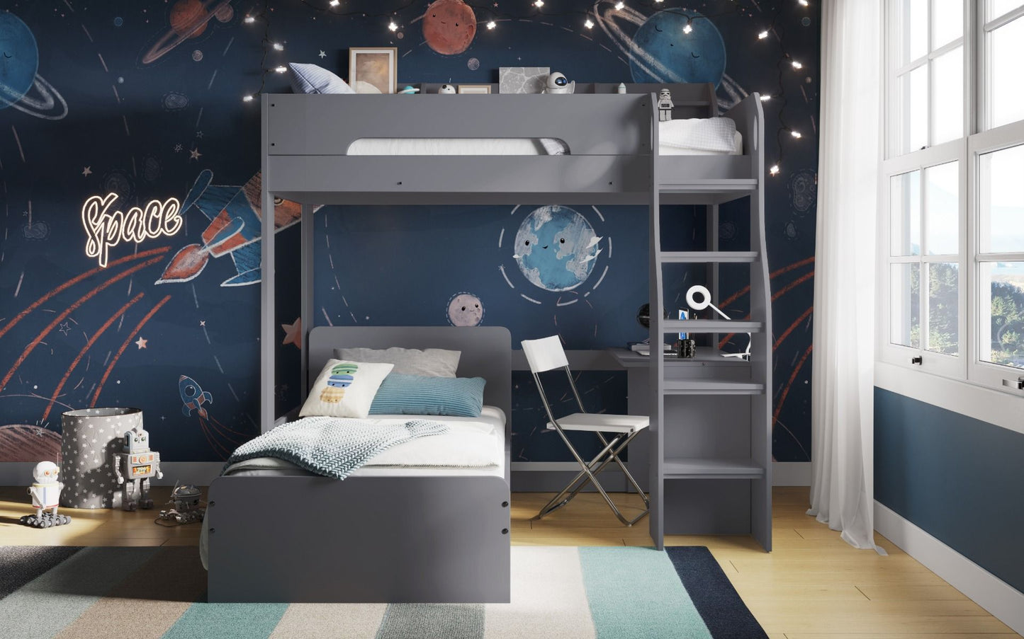 Galaxy L Shaped Bunk Bed