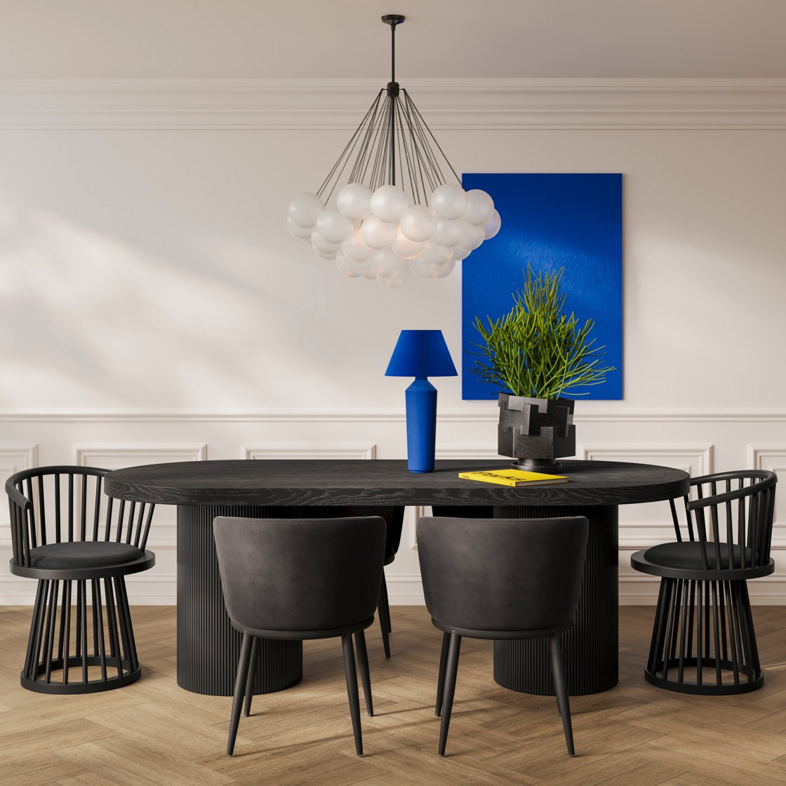 Deddington spindle back dining chair
