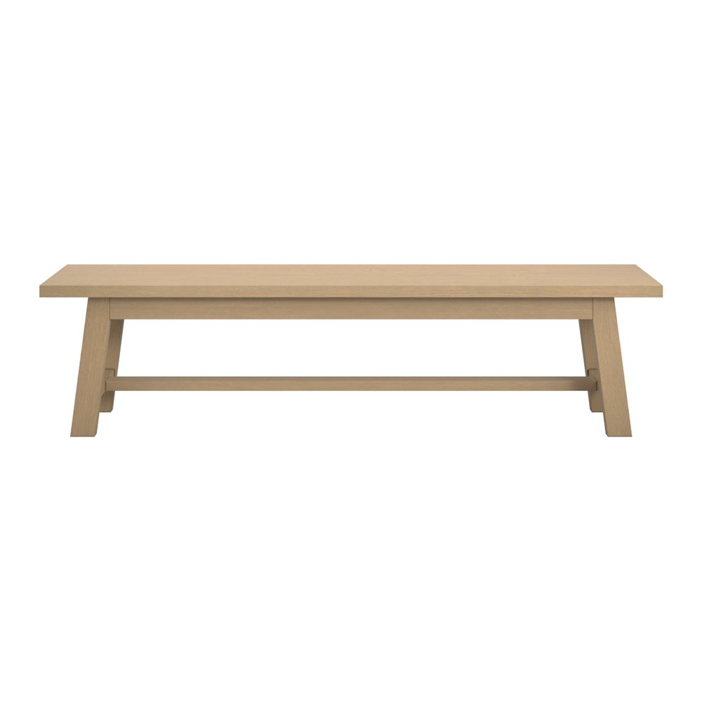 Dornoch wood grain dining bench