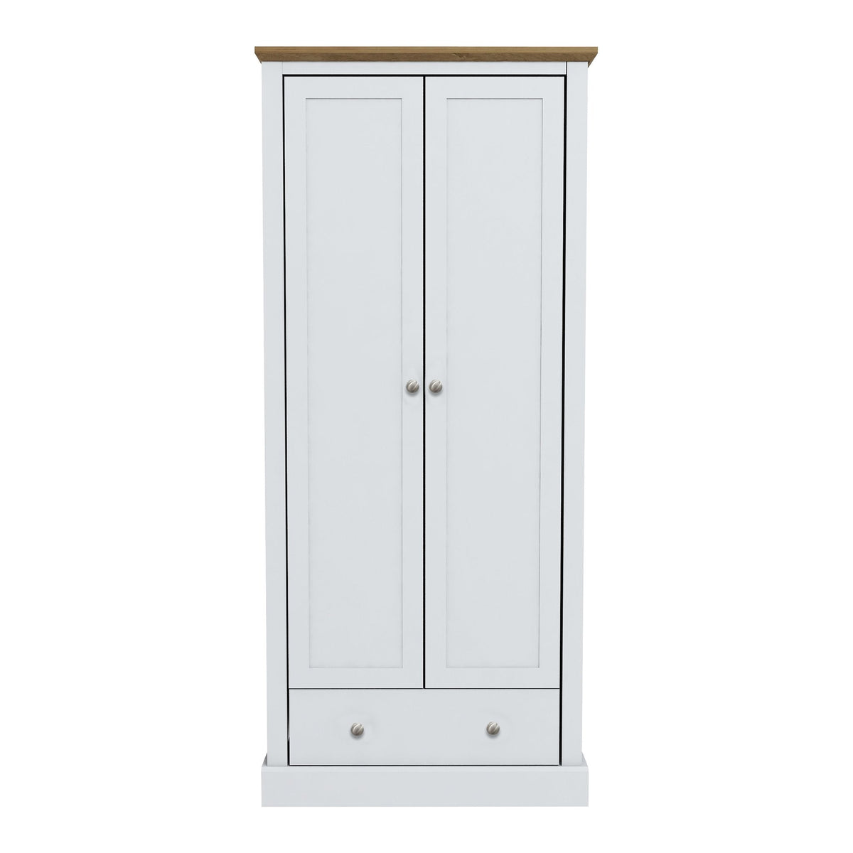 Dunwich 2 door wardrobe in White