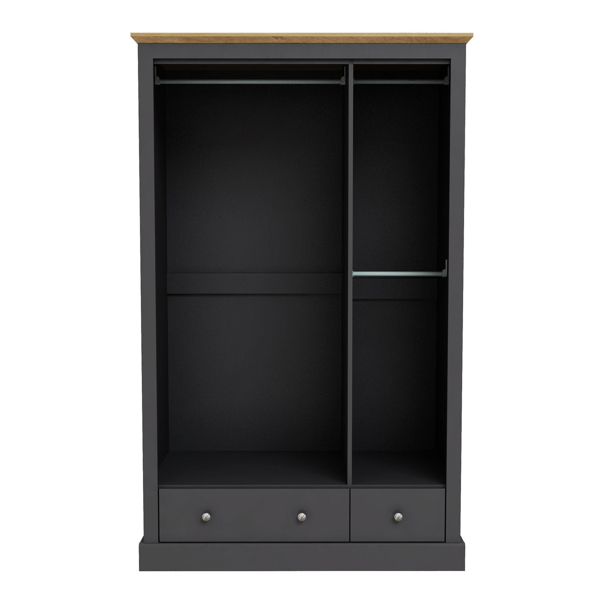 Dunwich 3 door 2 drawer wardrobe