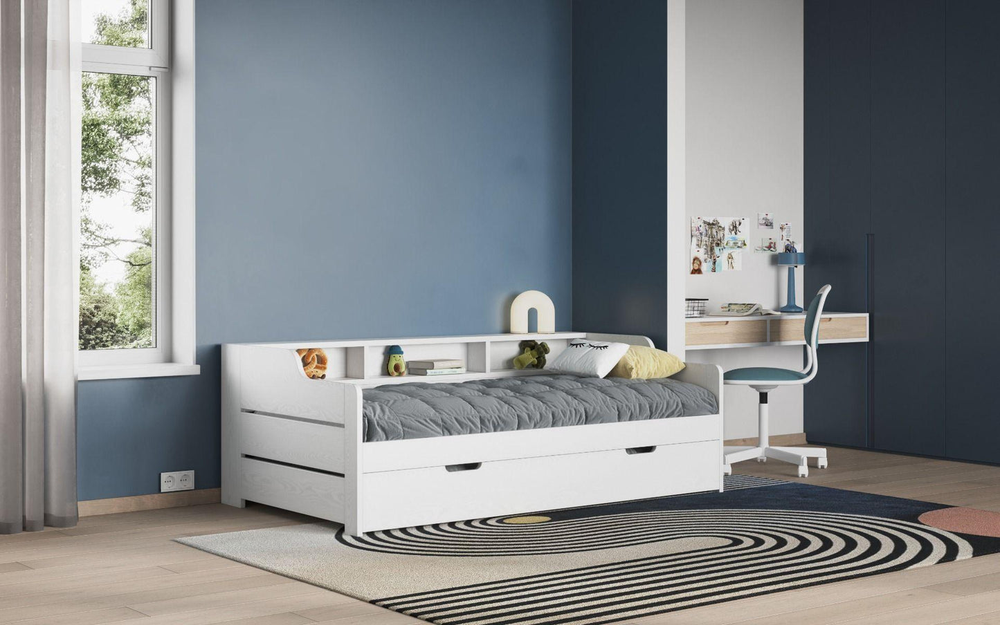Noomi Enzo Day Bed with Trundle - Millie & Jones