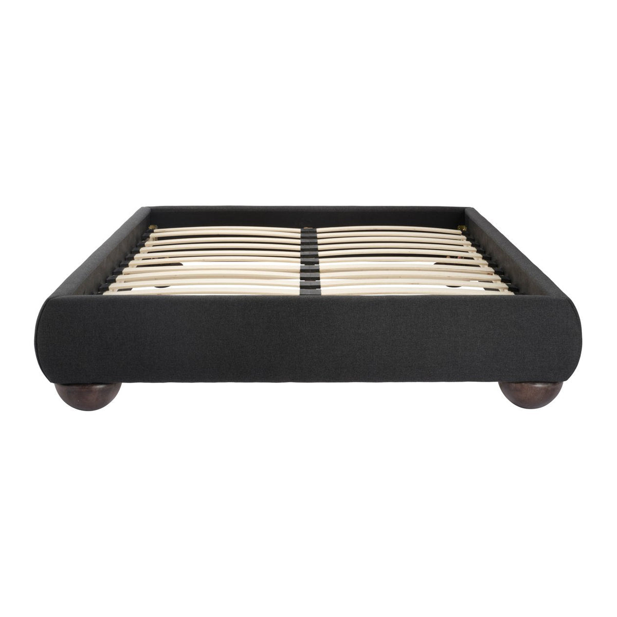 Eskdale chenille platform bed
