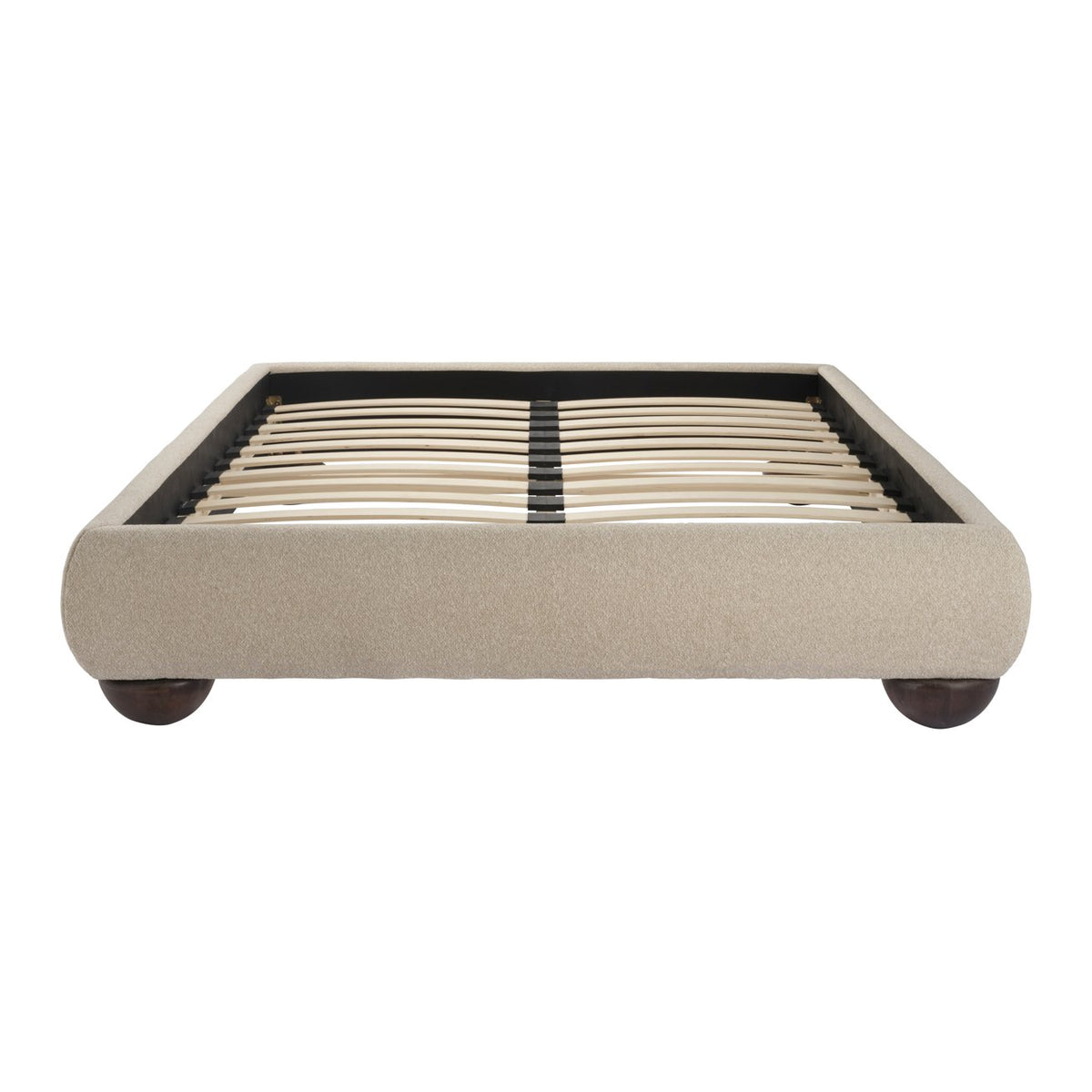 Eskdale chenille platform bed