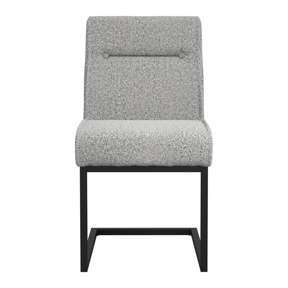Fairford tweed cantilever dining chairs