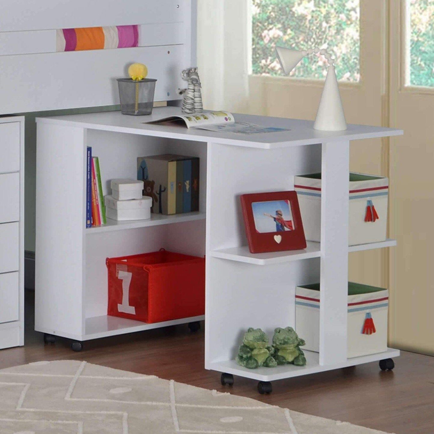 Frankie Mid Sleeper with Drawers & Desk - Millie & Jones