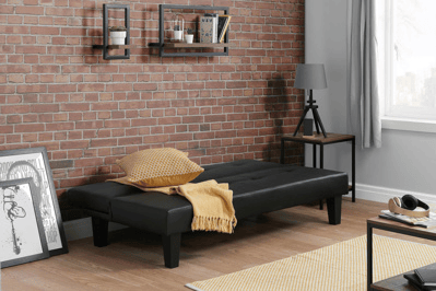 Frankin Black Sofa Bed