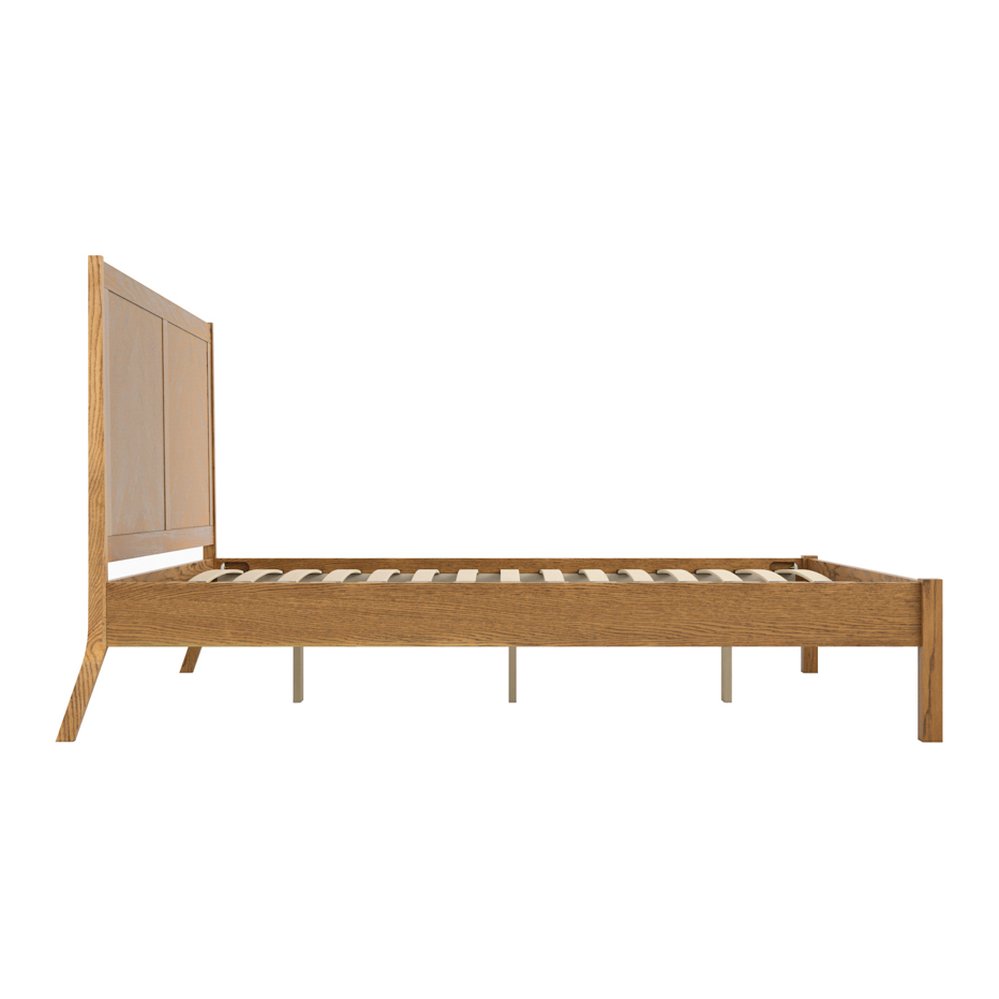 Hawkshead chevron wooden bed