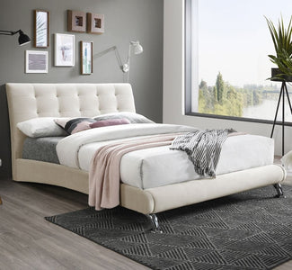 Hemlock Warmstone Fabric Bed