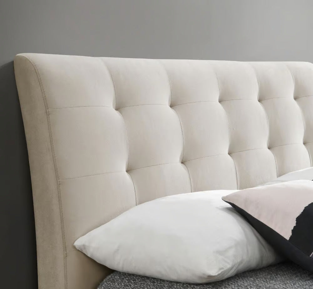 Hemlock Warmstone Fabric Bed