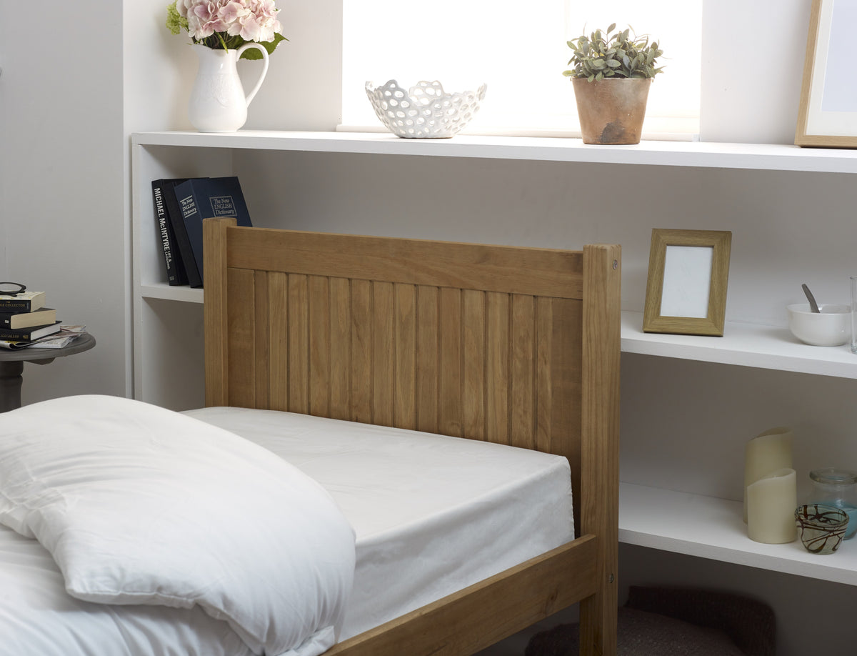 Henshaw Pine Bed Frame in Pine – product view 2
