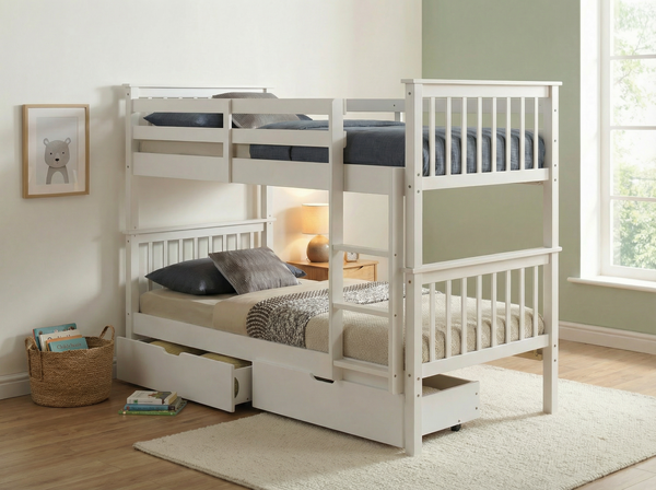Primrose Solid Detachable Bunk Beds