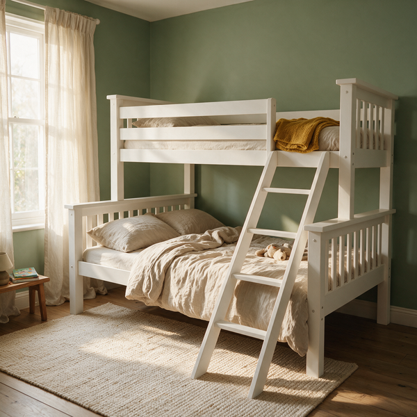 Atlas Solid Pine Detachable Triple Bunk Bed