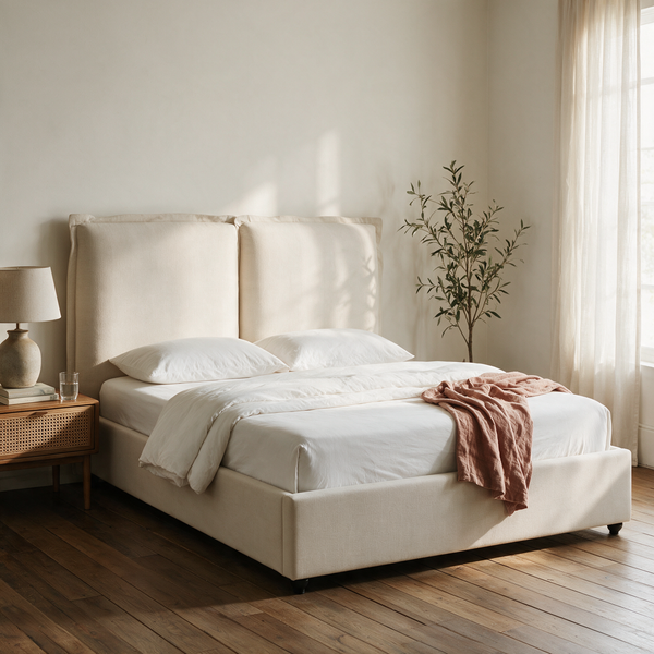Relax Pillow Headboard Bed