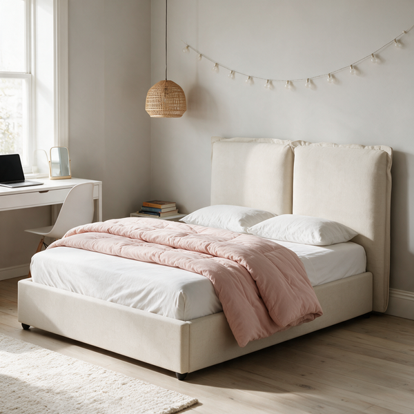 Relax Pillow Headboard Bed